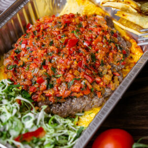 Котлета по-царськи теляча з овочами